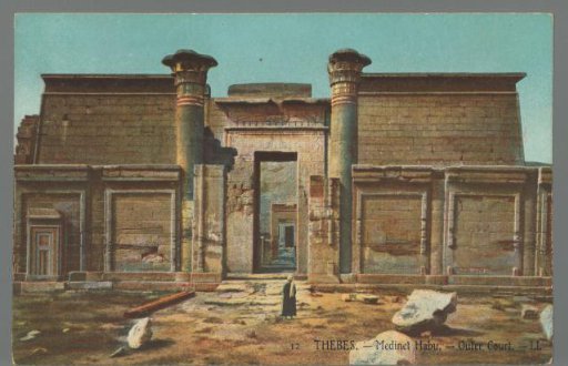 Thebes - Medinet Habu - Outer Court