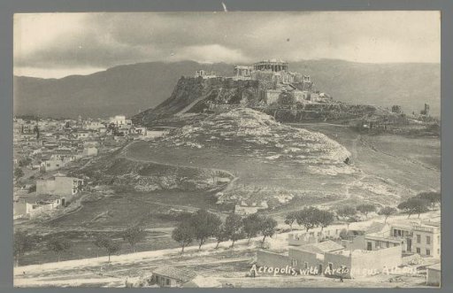 Acropolis, with Areiopagus. Athens