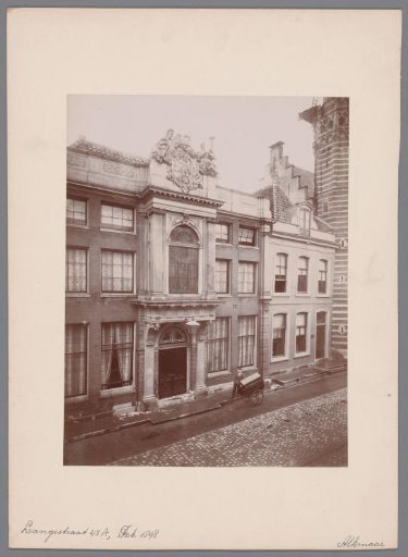 View of Langestraat 43A in Alkmaar