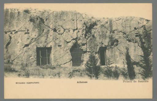 Athens. Prison of Socrates