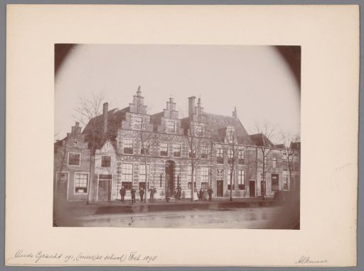 View of Oude Gracht 191 at Alkmaar