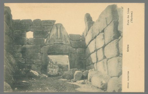 Greece. Gate of the Lions (Mycenae)