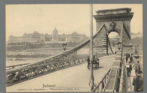 Budapest. Chain Bridge with the Royal Castle / Chain Bridge with the Royal Castle