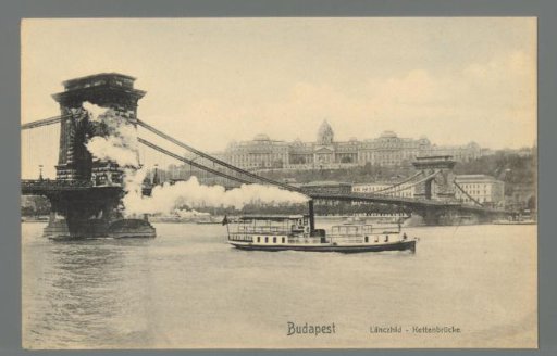 Budapest. Chain Bridge / Kettenbrücke