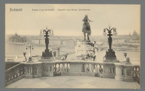 Budapest. View from the Royal Castle Garden / View from the Royal Castle Garden