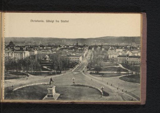 Christiania. View from the Castle