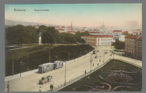 Kristiania. Drammensveien