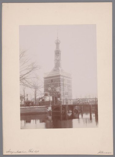 View of the Excise House at Alkmaar