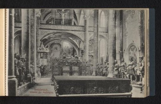 Innsbruck. Interior of the Court Church
