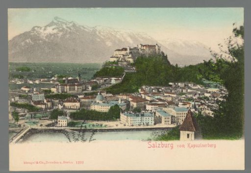 Salzburg from the Kapuzinerberg