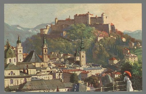 Salzburg with Fortress Hohen-Salzburg