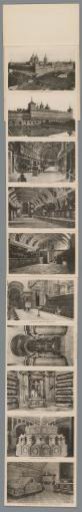Leporello album with depictions of El Escorial