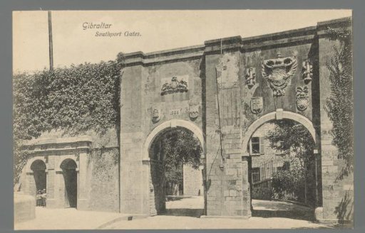 Gibraltar. Southport Gates