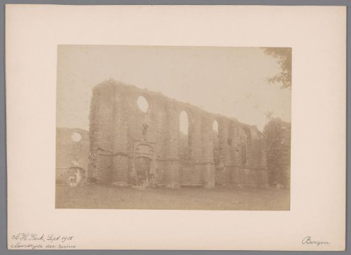 Wall of the Ruined Church at Bergen
