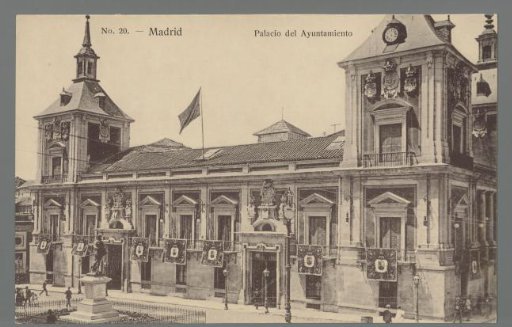 Madrid. Palacio del Ayuntamiento