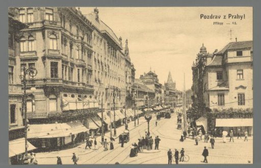 Greetings from Prague! Příkopy