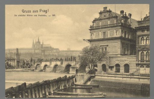 Greetings from Prague! The Old Town Mills and Hradčany