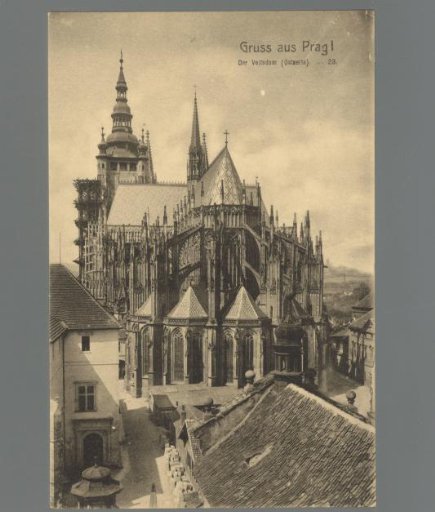 Greetings from Prague! St. Vitus Cathedral (East Side)