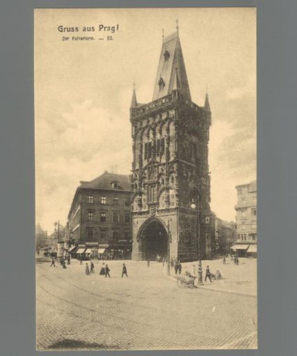 Greetings from Prague! The Powder Tower