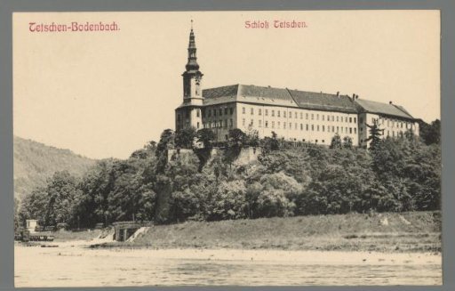 Tetschen-Bodenbach. Tetschen Castle