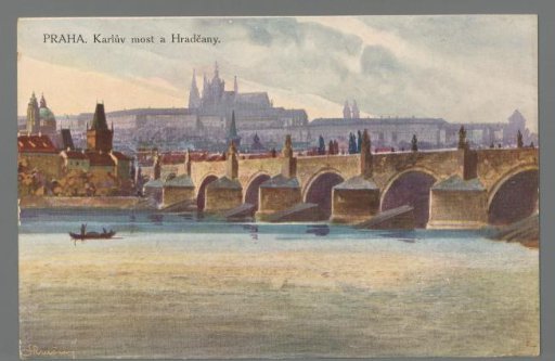 Prague. Charles Bridge and Hradčany