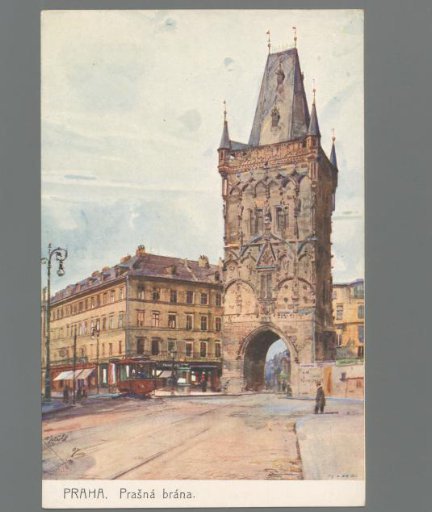 Prague. The Powder Gate