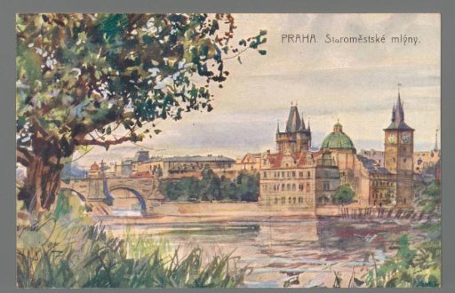 Prague. The Old Town Mills