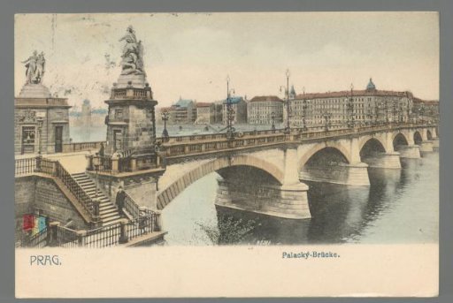 Prague. Palacký Bridge