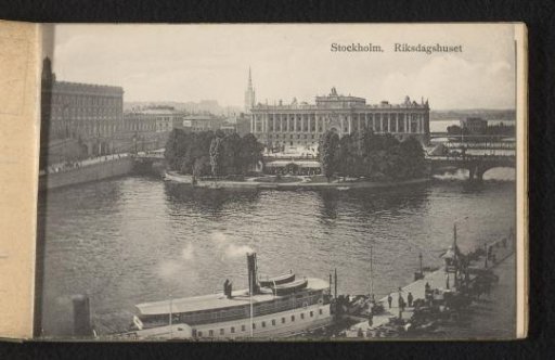 Stockholm. The Riksdag House