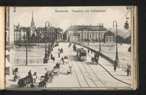 Stockholm. Vasabron and the House of Nobility