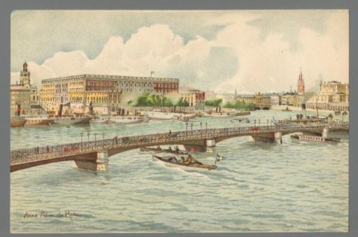 Stockholm, The Palace and Skeppsholmsbron