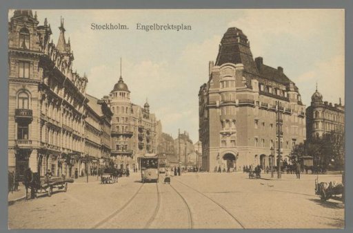 Stockholm. Engelbrektsplan