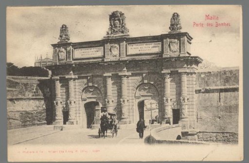 Malta. Porte des Bombes