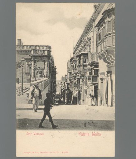 St. da Vescovo. Valetta Malta