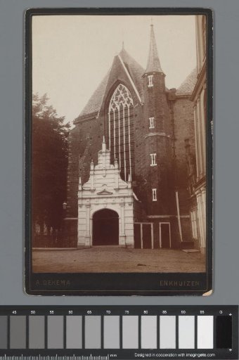 Part of the Westerkerk in Enkhuizen