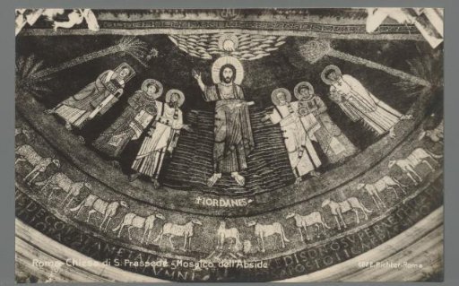 Rome - Church of S. Prassede - Mosaic of the Apse