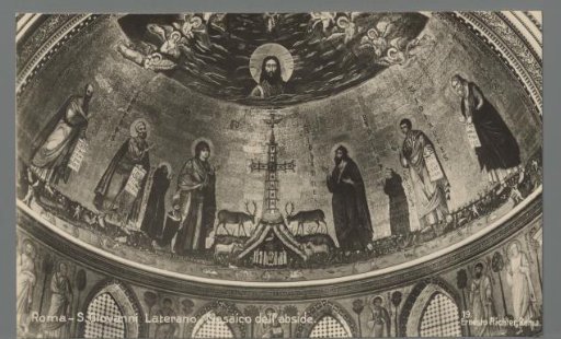 Rome - S. Giovanni Laterano - Mosaic of the apse