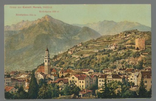 Greetings from the spa town of Meran, South Tyrol
