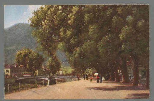 Giselapromenade with the Kaiser Bridge