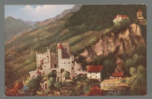 Brunnenburg with Tirol Castle