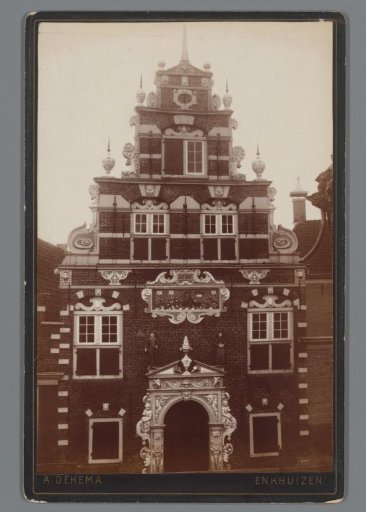 Facade of the orphanage in Enkhuizen
