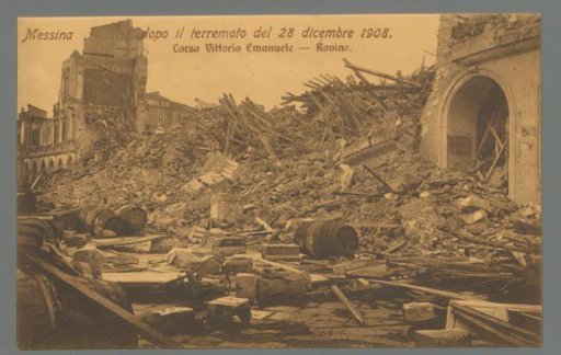 Corso Vittorio Emanuele. Ruins