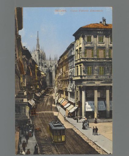 Milan. Corso Vittorio Emanuele