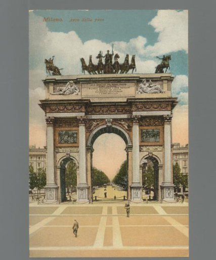 Milan. Arco della Pace