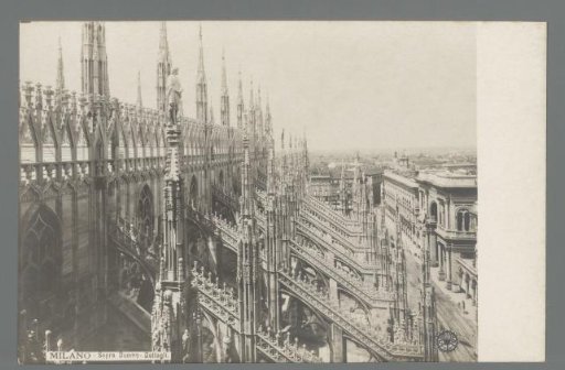 Milan. Above the Dome. Details