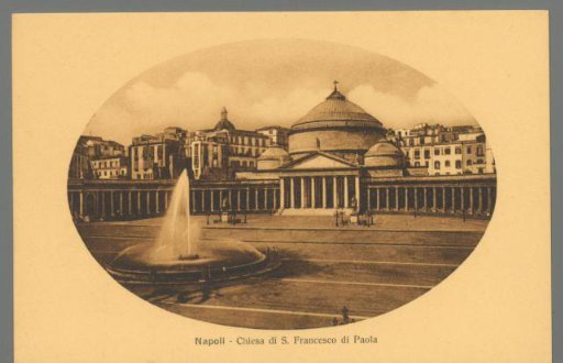 Naples. Church of S. Francesco di Paola