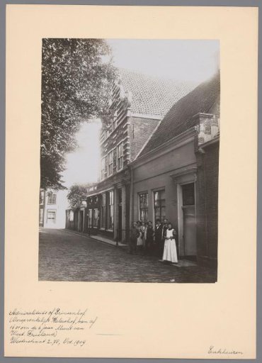 View of the Westerstraat in Enkhuizen