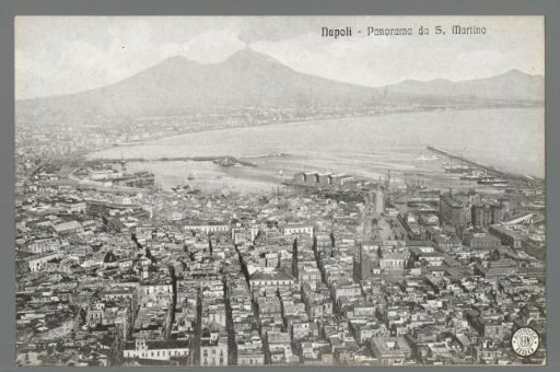 Naples. Panorama from S. Martino