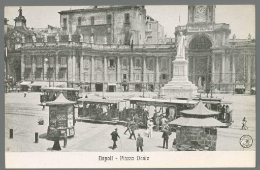 Naples. Piazza Dante