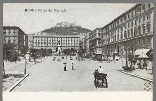 Naples. Piazza del Municipio